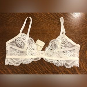 Free People Last Dance Lace Triangle Bralette